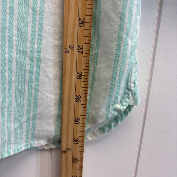 Victoria's Secret Womens Preppy Striped Button Up Sleep Shirt Size S Loungewear - Picture 6 of 8
